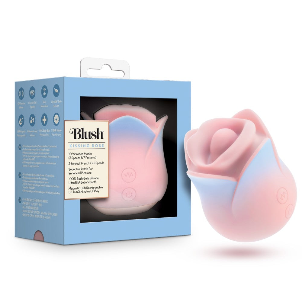 Blush Kissing Rose Vibrator | Adult Sex Toy For Women | Clitoral Stim BlushVibe.com Blush Kissing Rose Vibrator | Adult Sex Toy For Women | Clitoral Stim BlushVibe.com