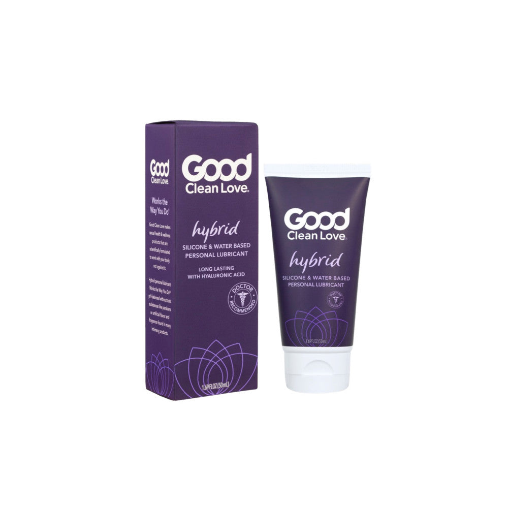 Good Clean Love Hybrid Silicone & Water Based Lubricant 1.69 oz   BlushVibe.com