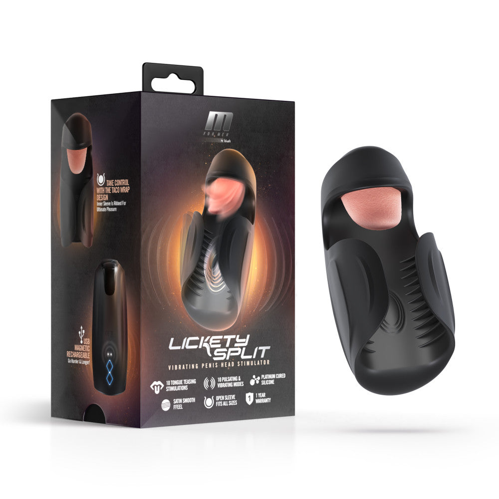 Blush M For Men | Lickety Split | Automatic Male Masturbator With Tongue Stimulator BlushVibe.com Blush M For Men | Lickety Split | Automatic Male Masturbator With Tongue Stimulator BlushVibe.com