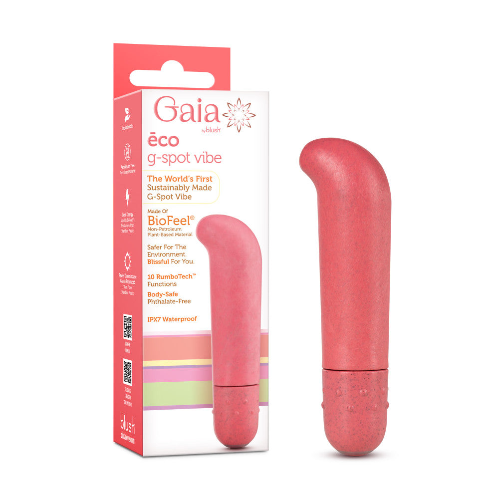 Blush | Gaia | Eco G Spot | Coral Plant-Based Vibrator | Buy Adult Sex Toys Online BlushVibe.com Blush | Gaia | Eco G Spot | Coral Plant-Based Vibrator | Buy Adult Sex Toys Online BlushVibe.com