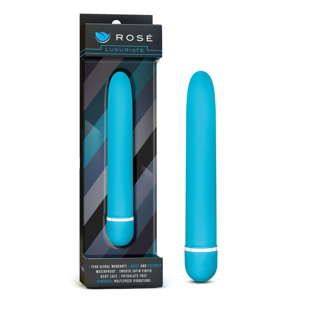 Rose Luxuriate Vibrator in Blue | Adult Sex Toys Online Store –  BlushVibe.com