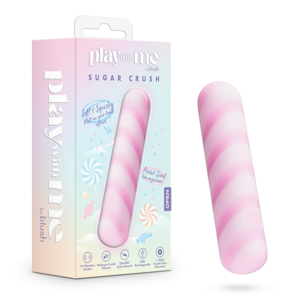 Blush Sugar Crush Bullet Vibrator | Adult Sex Toy For Women | Clitoral & Nipple Stim BlushVibe.com Blush Sugar Crush Bullet Vibrator | Adult Sex Toy For Women | Clitoral & Nipple Stim BlushVibe.com