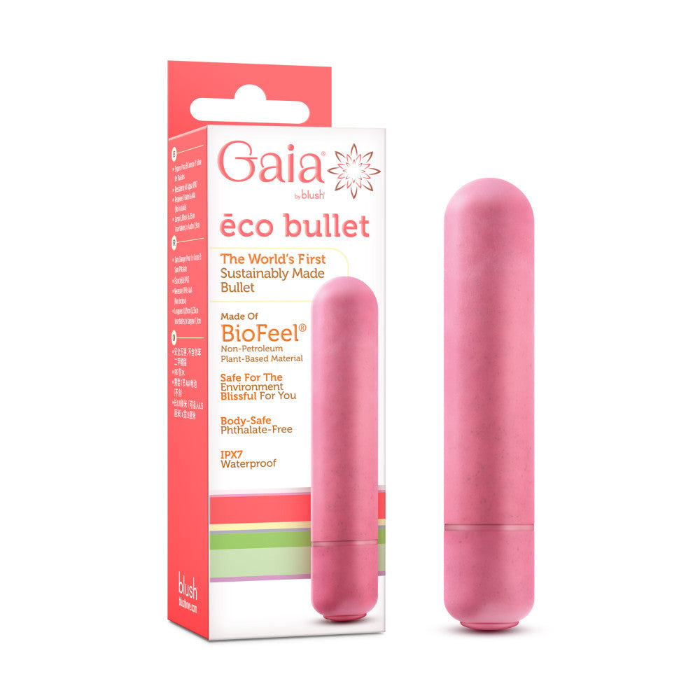 Blush | Gaia | Eco Bullet | Pink Plant based Bullet Vibrator | Buy Adult Sex Toys Online BlushVibe.com Blush | Gaia | Eco Bullet | Pink Plant based Bullet Vibrator | Buy Adult Sex Toys Online BlushVibe.com