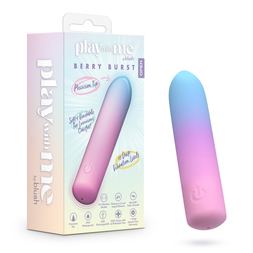 Blush Berry Burst Bullet Vibrator | Adult Sex Toy For Women