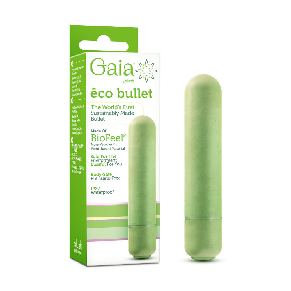 Blush | Gaia | Eco Bullet | Green Plant based Bullet Vibrator | Buy Adult Sex Toys Online BlushVibe.com Blush | Gaia | Eco Bullet | Green Plant based Bullet Vibrator | Buy Adult Sex Toys Online BlushVibe.com