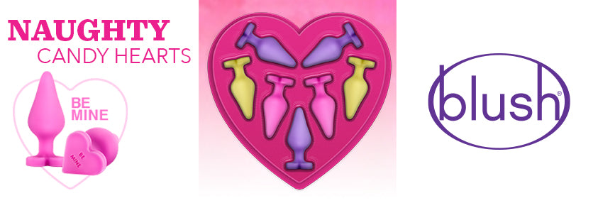 Bring in The Valentine's Fun with the Play With Me Naughty Candy Hearts!