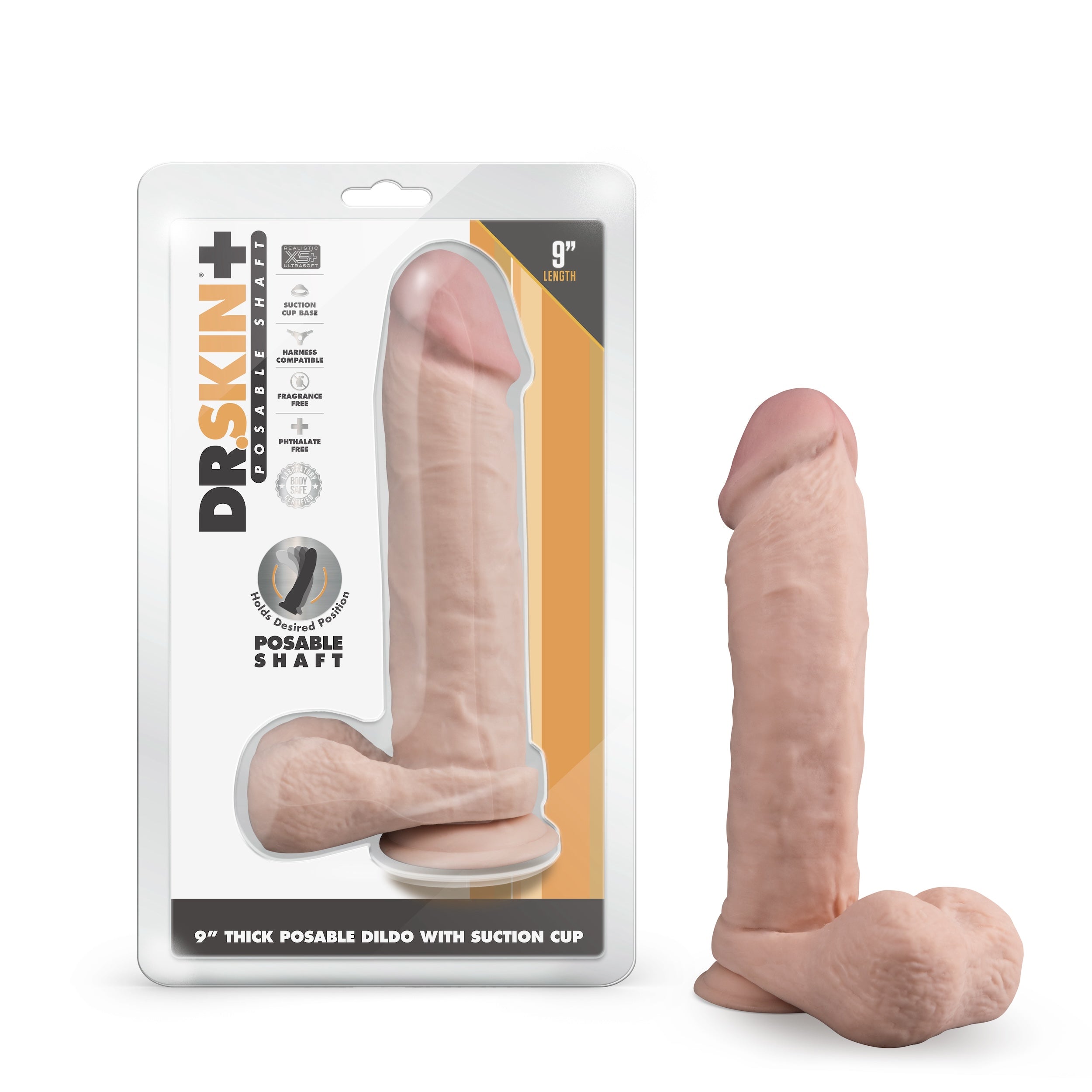 BL-16973_DrSkinPLUS_9InchGirthy_TPEPoseableDildowithSuctionCup_Vanilla.jpg