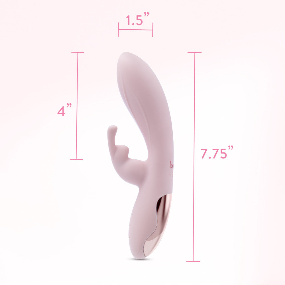 Blush | Morgan | 7.75" Dual Rabbit Vibrator in Pink | Blush Online Store BlushVibe.com Blush | Morgan | 7.75" Dual Rabbit Vibrator in Pink | Blush Online Store BlushVibe.com