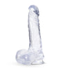 Harness compatible B Yours Plus Dildo Ram N Jam in Clear