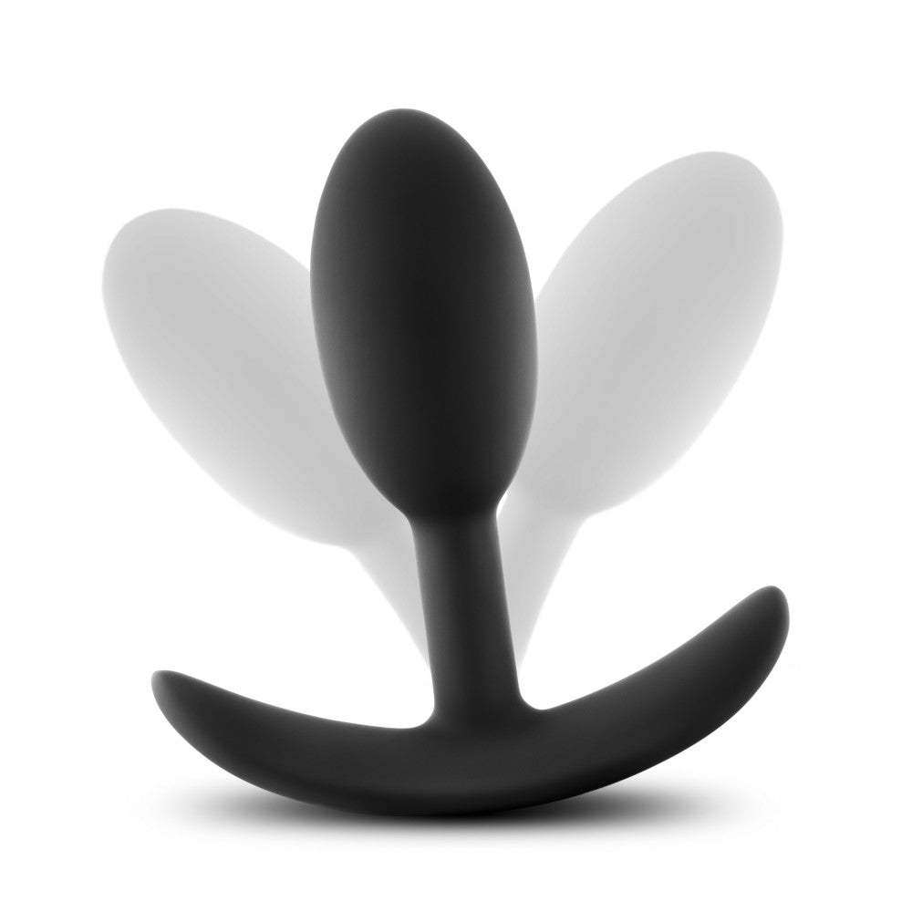 Blush Luxe Wearable Vibra Slim Black 3.5-Inch Anal Plug BlushVibe.com Blush Luxe Wearable Vibra Slim Black 3.5-Inch Anal Plug BlushVibe.com