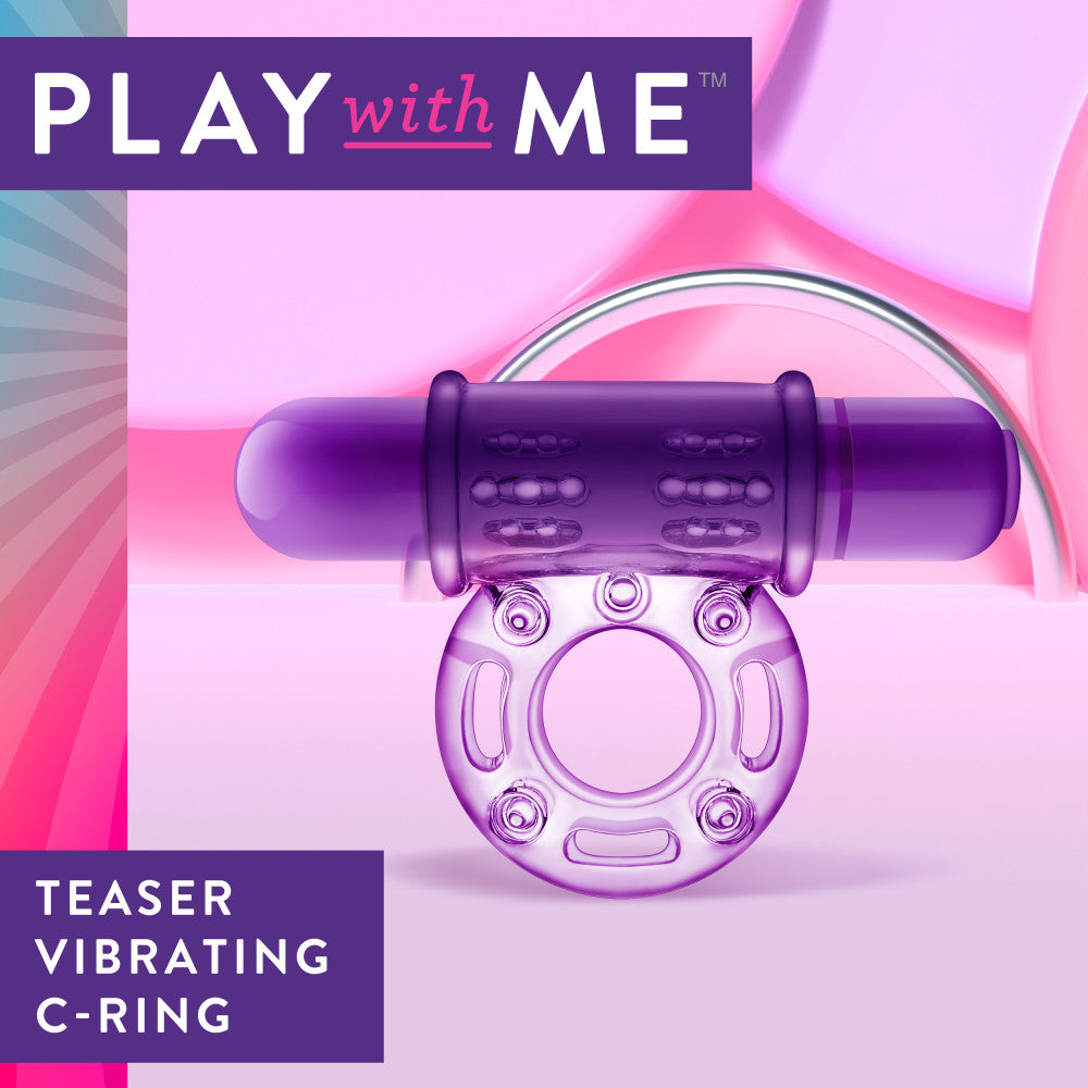Blush | Play With Me | Couples Play Purple Vibrating Penis Ring BlushVibe.com Blush | Play With Me | Couples Play Purple Vibrating Penis Ring BlushVibe.com