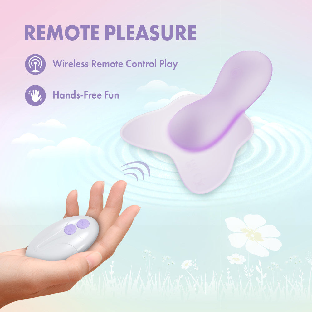 Blush Flutter Love Waterproof Silicone Vibrator in Purple | Nipple Play BlushVibe.com Blush Flutter Love Waterproof Silicone Vibrator in Purple | Nipple Play BlushVibe.com