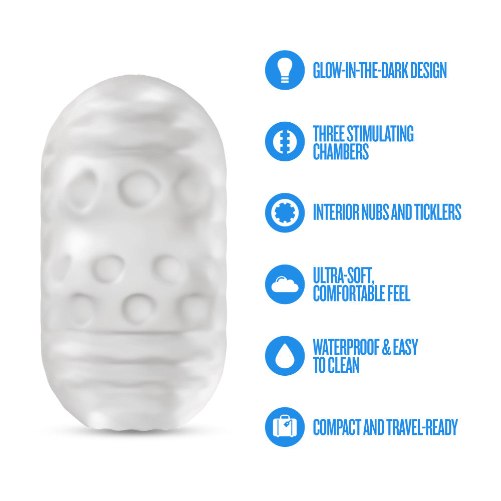 Blush Xaddy | Discreet Glow In The Dark Pocket Stroker Male Masturbator BlushVibe.com Blush Xaddy | Discreet Glow In The Dark Pocket Stroker Male Masturbator BlushVibe.com