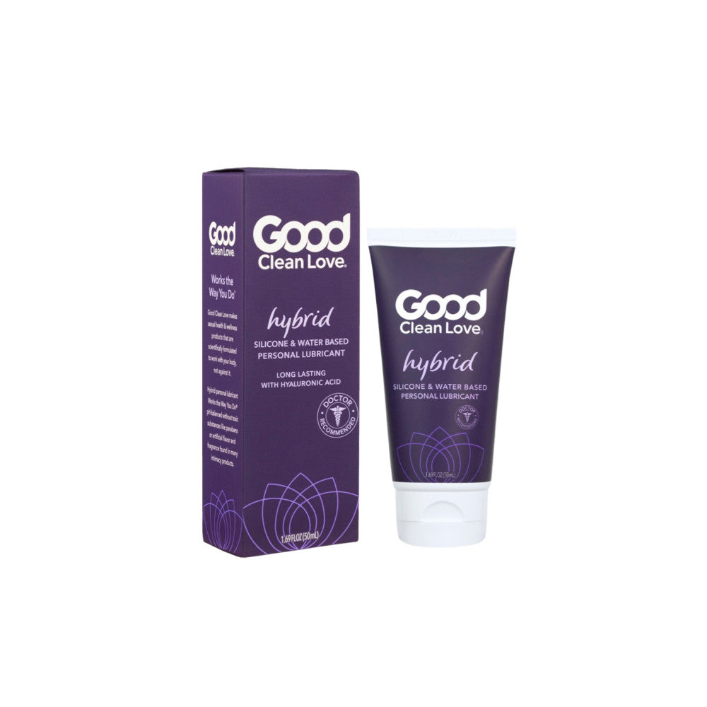 Good Clean Love Hybrid Silicone & Water Based Lubricant 1.69 oz