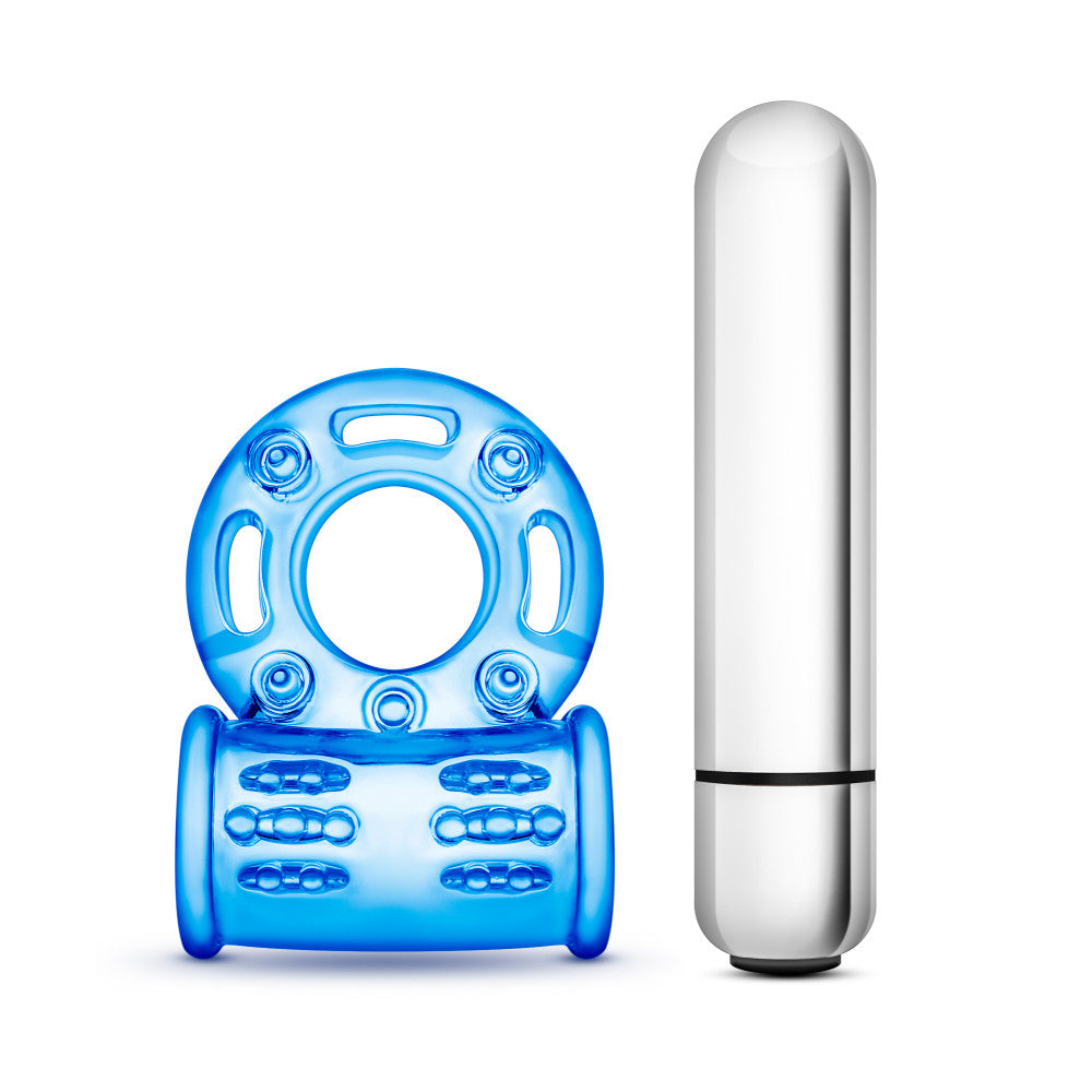 Blush | Stay Hard | Bull 3-In-1 Blue 10-Function Vibrating Penis Ring BlushVibe.com Blush | Stay Hard | Bull 3-In-1 Blue 10-Function Vibrating Penis Ring BlushVibe.com