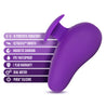 Wellness Palm Sense Vibe powerful Rumble Tech™ motor Purple