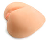 Vanilla flesh tone butt shaped stroker. Life sized butt form with anal and vaginal openings with two ribbed tunnels. Additional images show alternate angles.