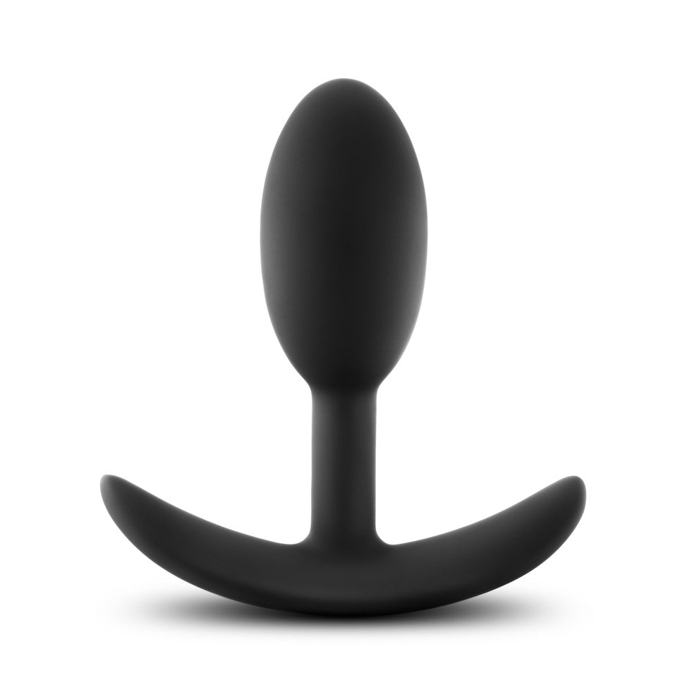 Blush Luxe Wearable Vibra Slim Black 3.5-Inch Anal Plug BlushVibe.com Blush Luxe Wearable Vibra Slim Black 3.5-Inch Anal Plug BlushVibe.com
