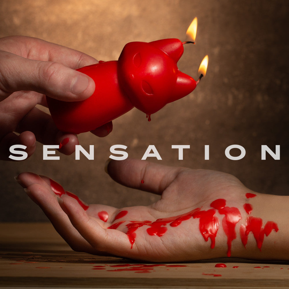 Temptasia Fox Drip Candle Red Perfect for Exploring New Sensations