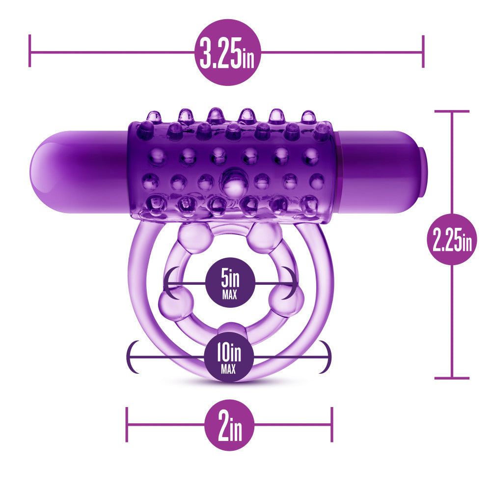 Blush | Play With Me | The Player Purple Vibrating Penis Ring BlushVibe.com Blush | Play With Me | The Player Purple Vibrating Penis Ring BlushVibe.com