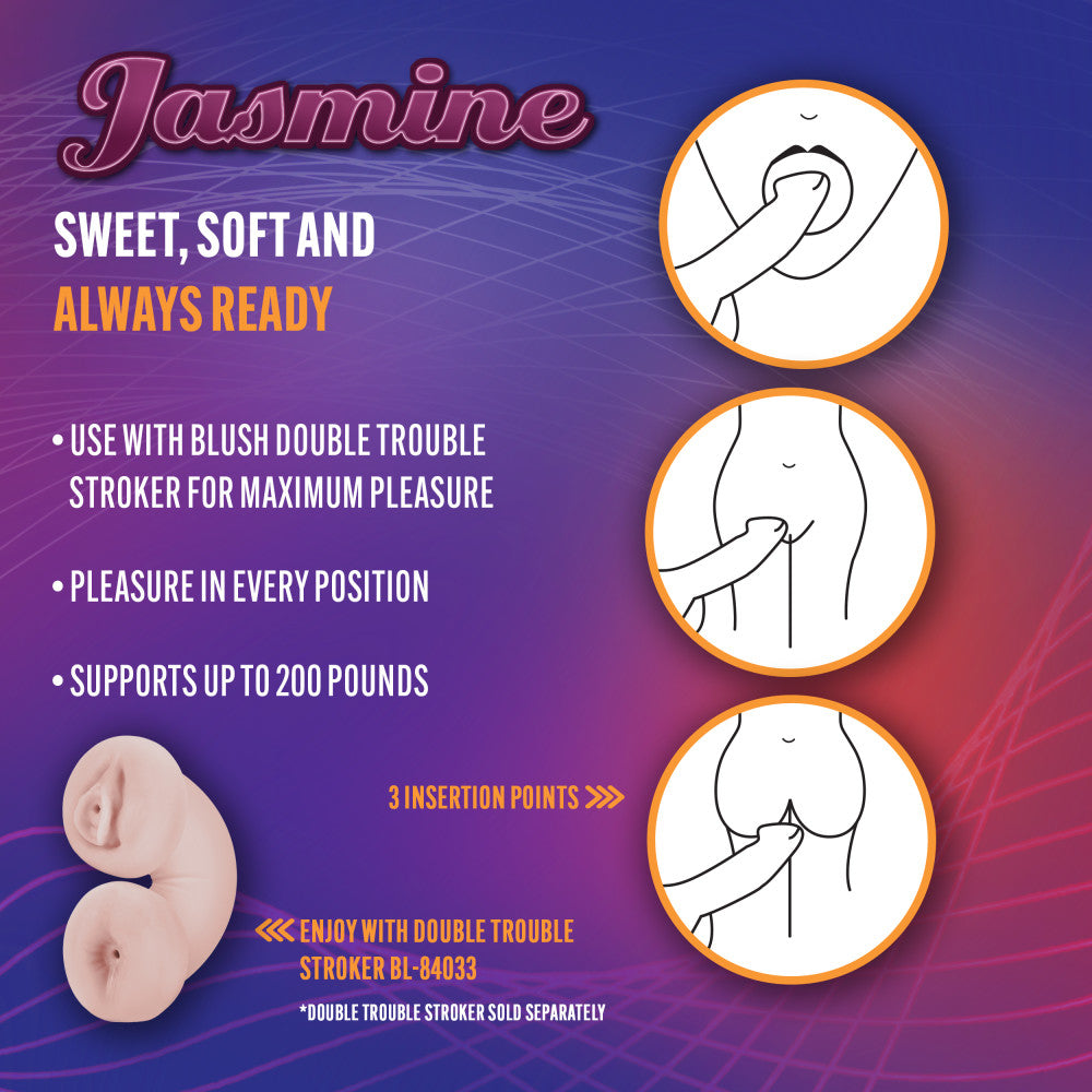 Blush X5 Men Sweet Jasmine Sex Doll Beige Masturbator / Stroker BlushVibe.com Blush X5 Men Sweet Jasmine Sex Doll Beige Masturbator / Stroker BlushVibe.com