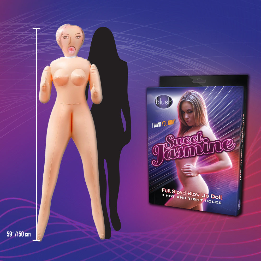Blush X5 Men Sweet Jasmine Sex Doll Beige Masturbator / Stroker BlushVibe.com Blush X5 Men Sweet Jasmine Sex Doll Beige Masturbator / Stroker BlushVibe.com
