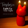 Temptasia Fox Drip Candle Red Perfect for Exploring New Sensations