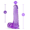 Strong suction cup base B Yours Plus Ram N Jam in Purple