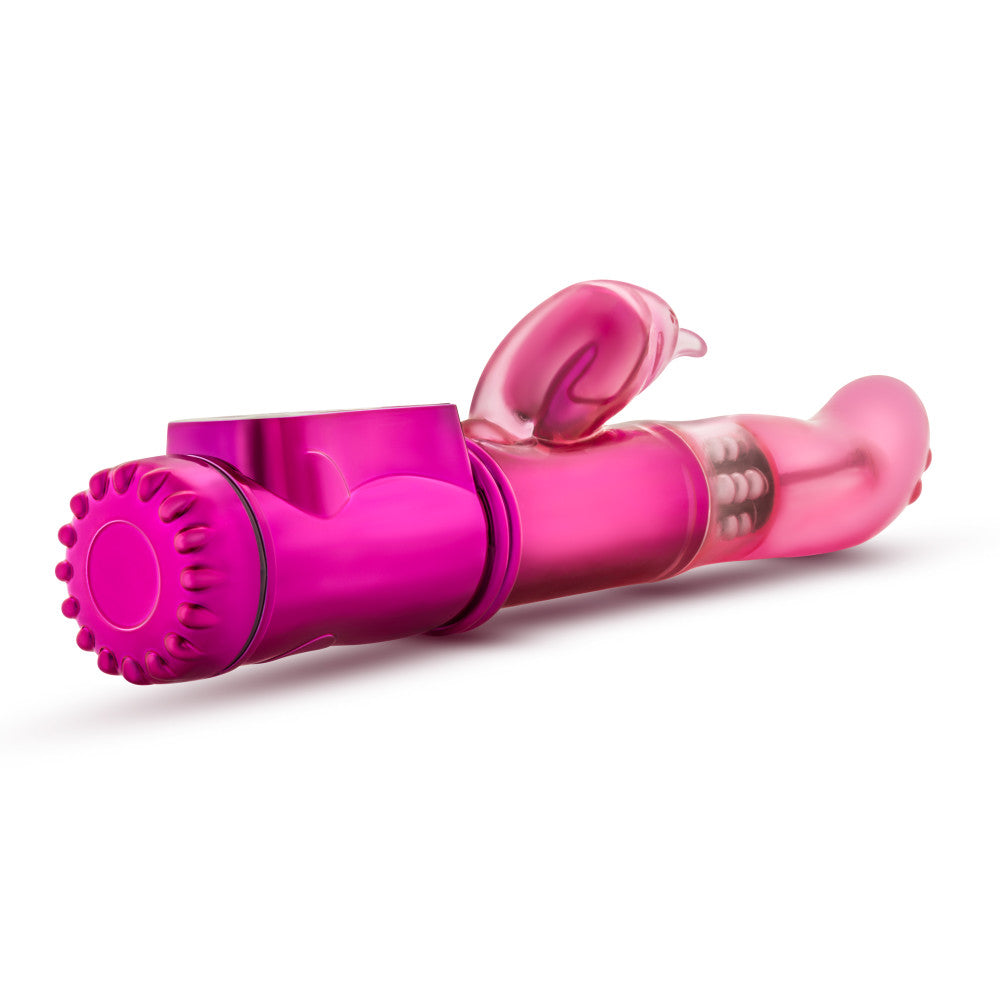 Blush Sexy Things Dancing Dolphin Curved Fuchsia 8.75-Inch Rabbit Vibrator BlushVibe.com Blush Sexy Things Dancing Dolphin Curved Fuchsia 8.75-Inch Rabbit Vibrator BlushVibe.com