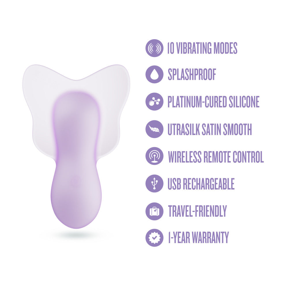 Blush Flutter Love Waterproof Silicone Vibrator in Purple | Nipple Play BlushVibe.com Blush Flutter Love Waterproof Silicone Vibrator in Purple | Nipple Play BlushVibe.com