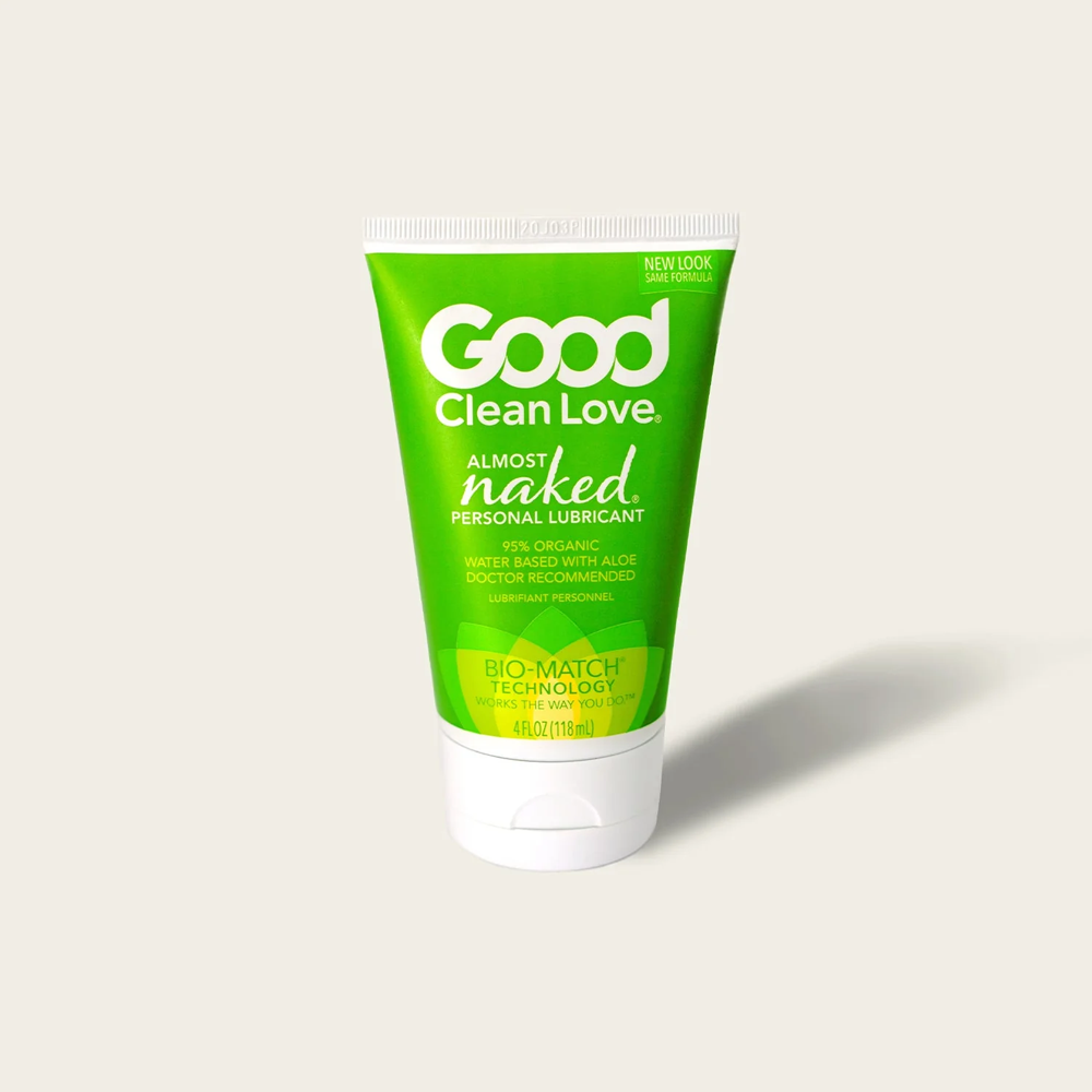 Good Clean Love Almost Naked® Water-Based Personal Lubricant with Organic Aloe Vera  4 oz.