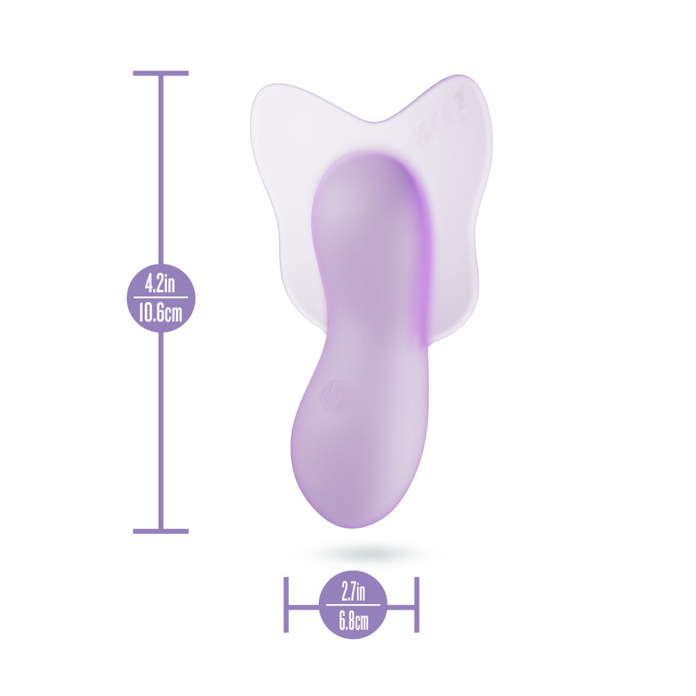 Blush Flutter Love Waterproof Silicone Vibrator in Purple | Nipple Play BlushVibe.com Blush Flutter Love Waterproof Silicone Vibrator in Purple | Nipple Play BlushVibe.com