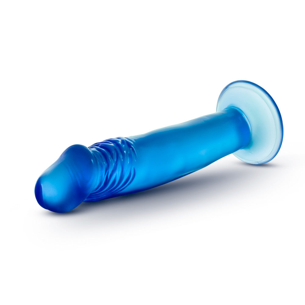 Blush B Yours Sweet N' Small 6.5 Realistic Blue 6.5-Inch Long Dildo With Suction Cup Base BlushVibe.com Blush B Yours Sweet N' Small 6.5 Realistic Blue 6.5-Inch Long Dildo With Suction Cup Base BlushVibe.com
