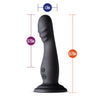 6.75 Inch Sleeve Curves Impressions Amsterdam in Black for Anal Play