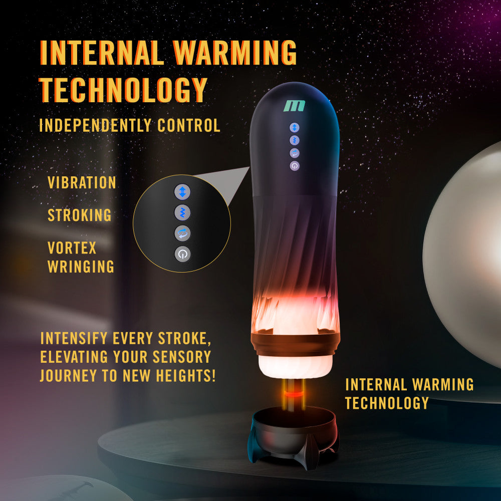 M For Men | Quantum X | Vibrating, Thrusting, & Twisting Automatic Male Masturbator In Black BlushVibe.com M For Men | Quantum X | Vibrating, Thrusting, & Twisting Automatic Male Masturbator In Black BlushVibe.com