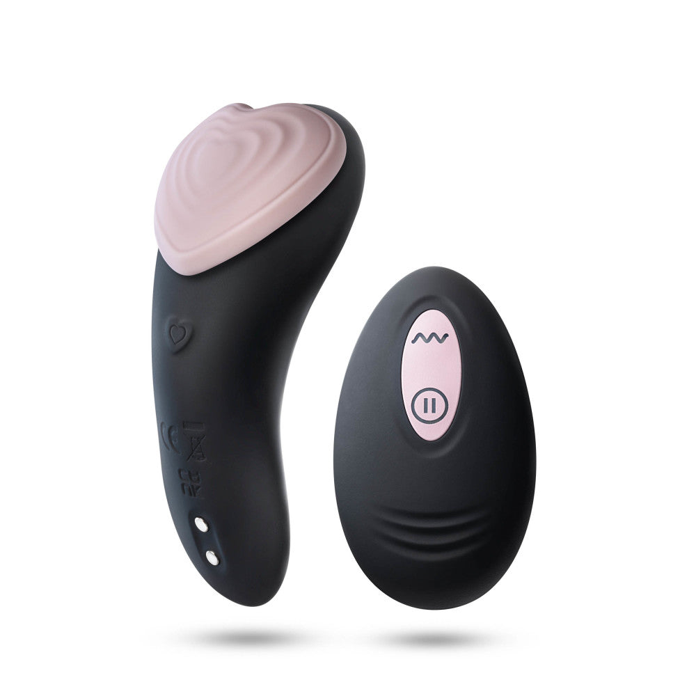 Blush Temptasia Heartbeat Panty Vibrator with Remote - Pink BlushVibe.com Blush Temptasia Heartbeat Panty Vibrator with Remote - Pink BlushVibe.com