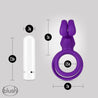 Noje C3 Ring Iris Rechargeable Bullet Double Cock Ring