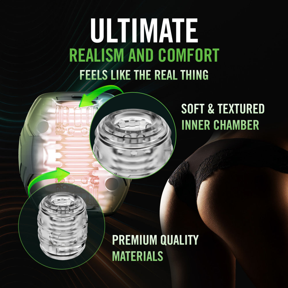 Blush M For Men | Dome X Vibrating Automatic Male Masturbator in Black | Blush Online Store BlushVibe.com Blush M For Men | Dome X Vibrating Automatic Male Masturbator in Black | Blush Online Store BlushVibe.com