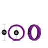 Wellness Geo C Ring Puria Platinum Cured Silicone Purple