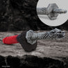 The Realm Rougarou Lock On Werewolf Sword Handle Steel