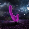 Temptasia Cyrus Strapless Silicone Dildo Rechargeable Bullet Vibe Purple