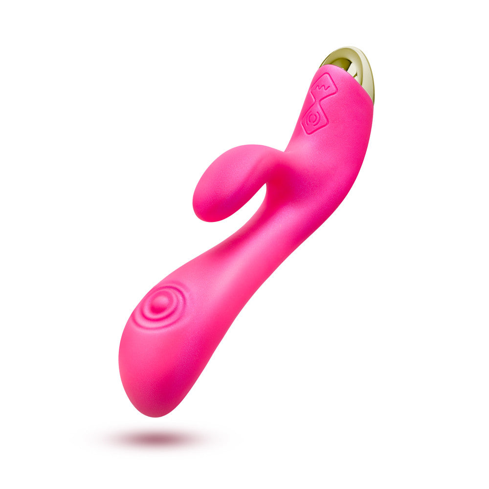 Blush Aria Pleasin' AF 8 Inch Flexible Multispeed G Spot Vibrator BlushVibe.com Blush Aria Pleasin' AF 8 Inch Flexible Multispeed G Spot Vibrator BlushVibe.com