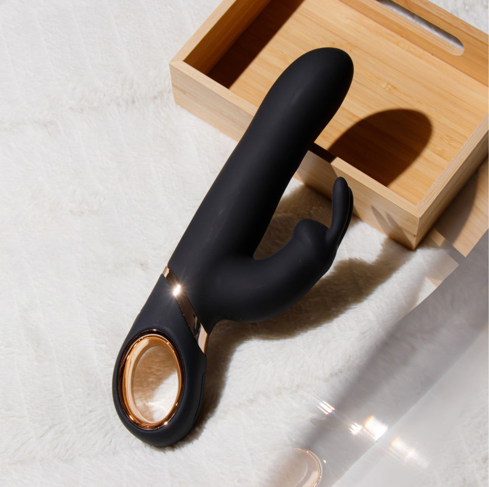 Blush Victoria Gyrating Rabbit in Black | Adult Sex Toys BlushVibe.com Blush Victoria Gyrating Rabbit in Black | Adult Sex Toys BlushVibe.com