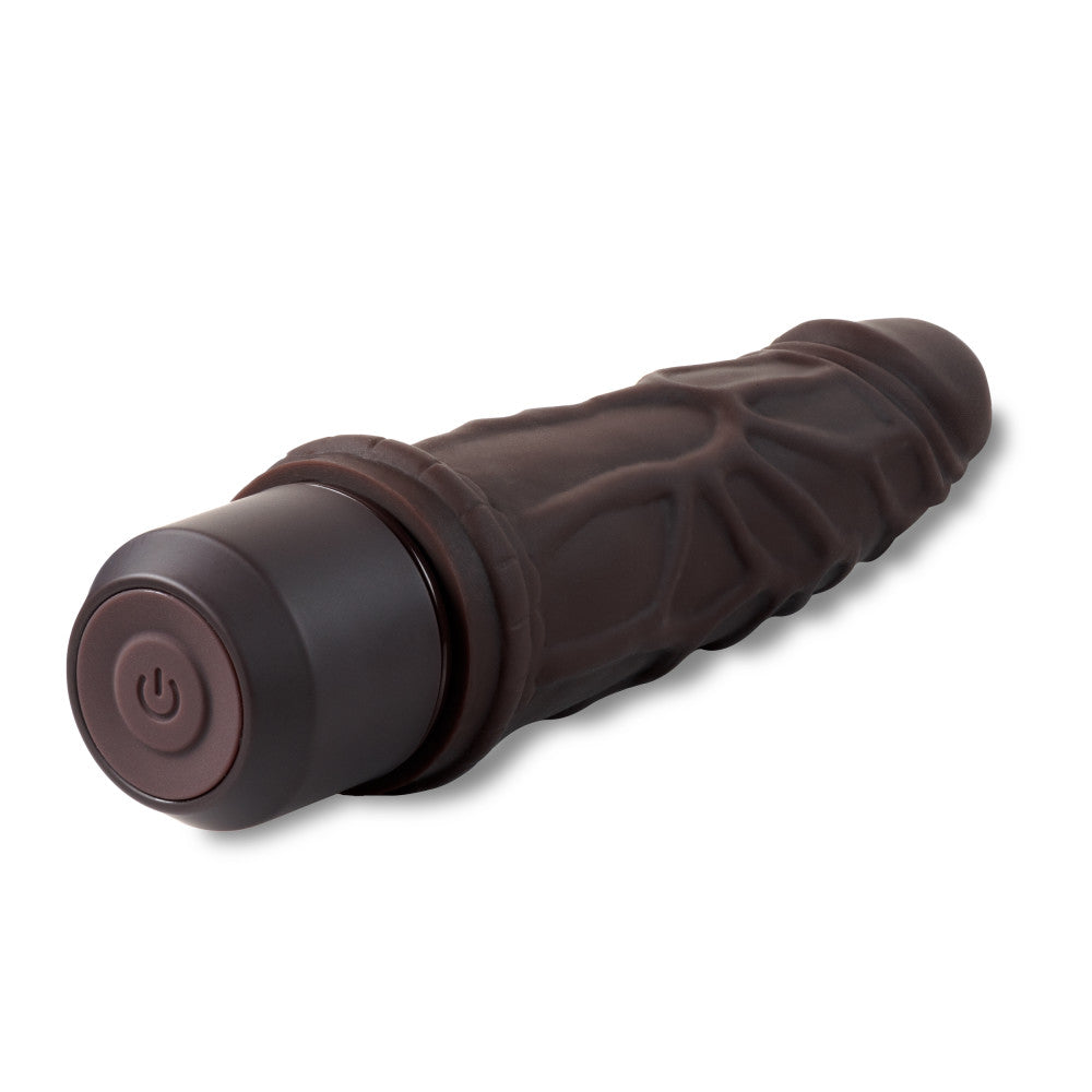 Blush Dr. Skin Silicone Dr. Robert Brown 7.25-Inch Long Vibrating Dildo BlushVibe.com Blush Dr. Skin Silicone Dr. Robert Brown 7.25-Inch Long Vibrating Dildo BlushVibe.com