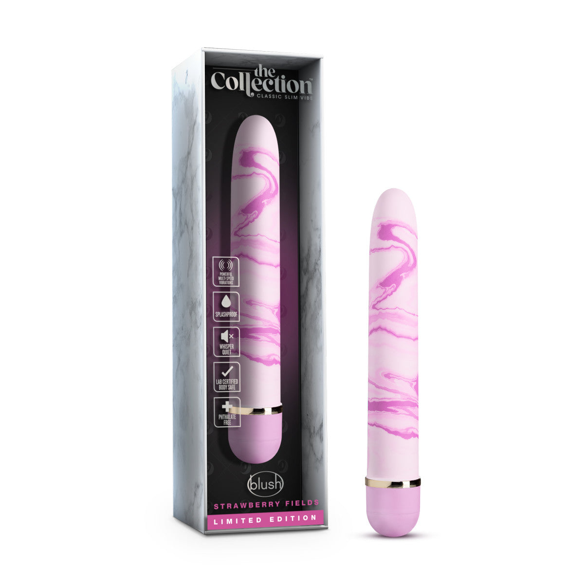 The Collection Strawberry Fields Pink 7-Inch Vibrator