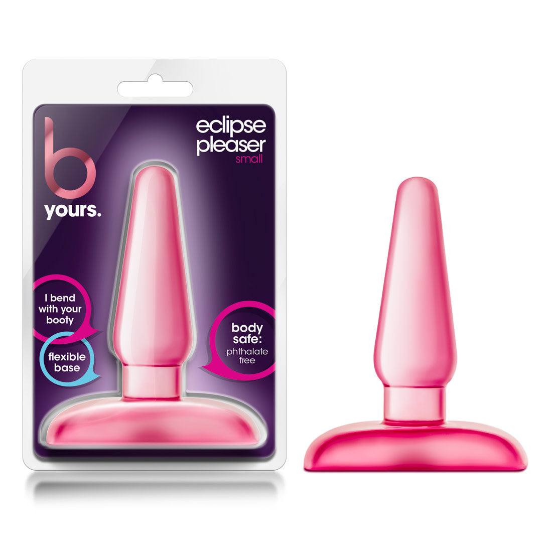 B Yours Eclipse Pleaser Pink 4.25-Inch Anal Plug