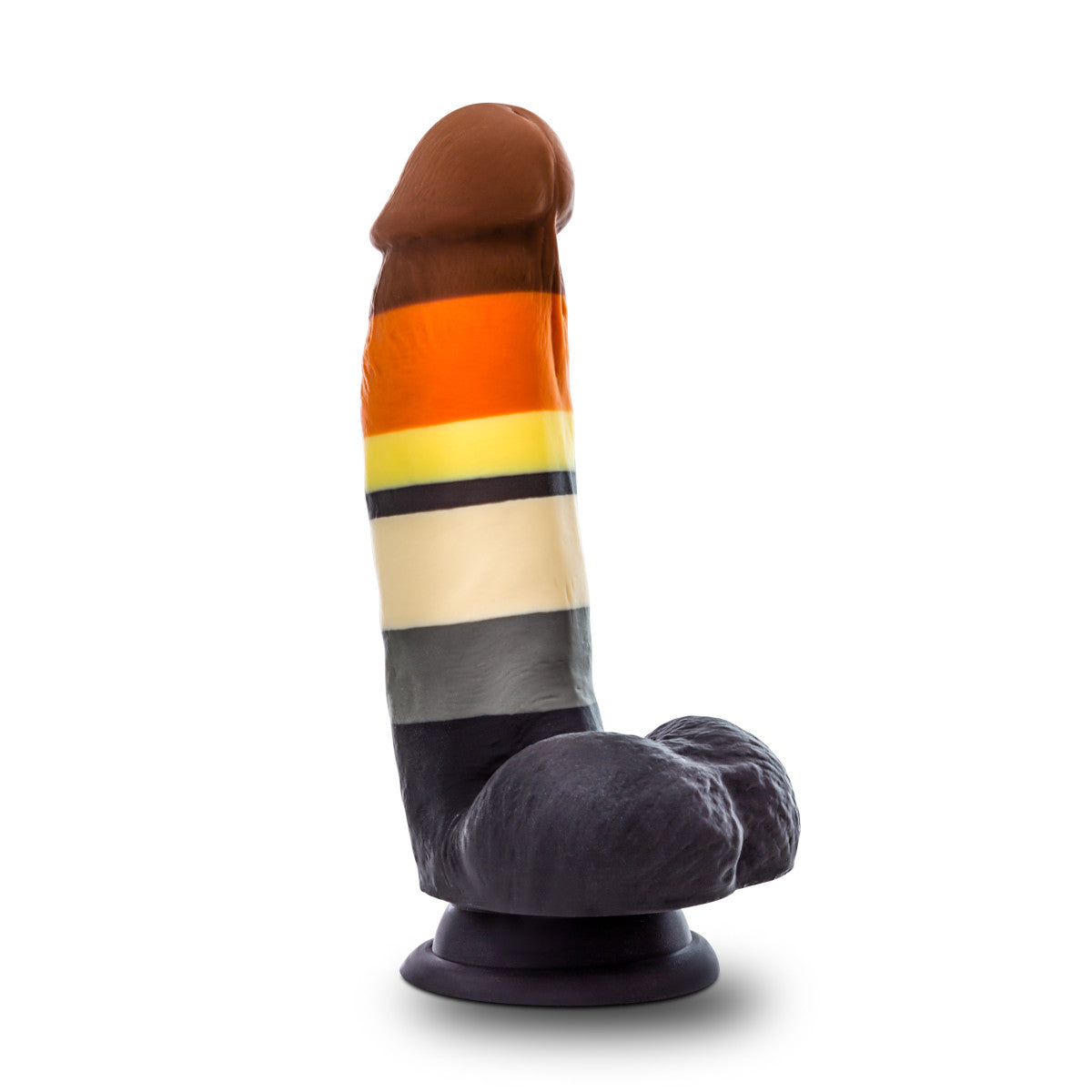 Avant Pride P9 Bear Realistic dildo with horizontal stripes