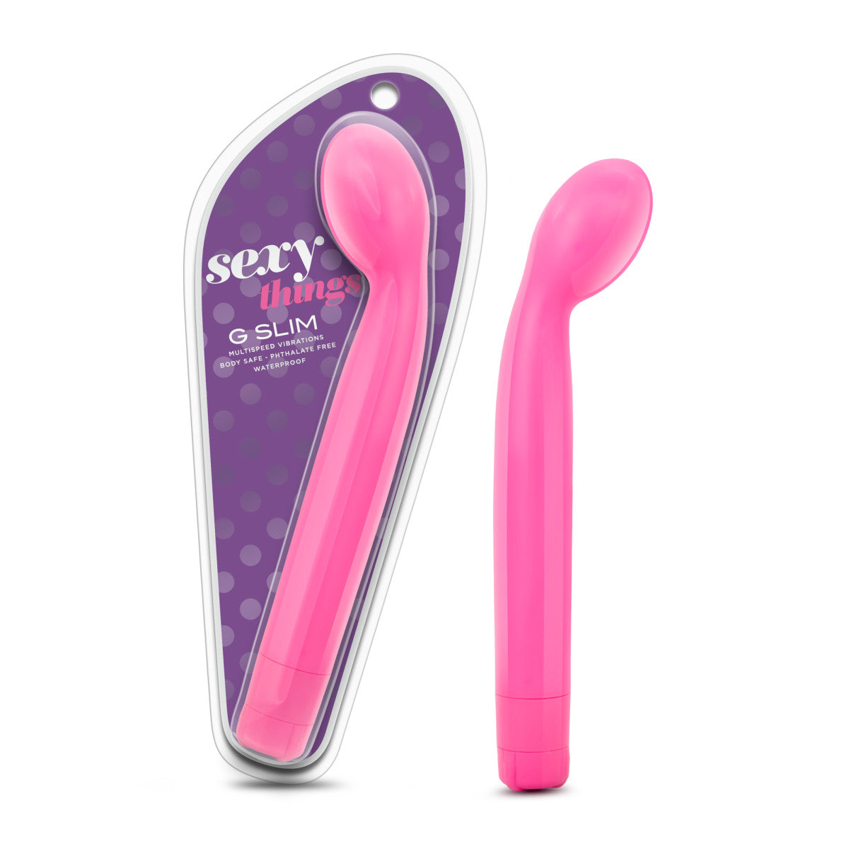 Sexy Things G Slim G-Spot Pink 8.5-Inch Vibrator