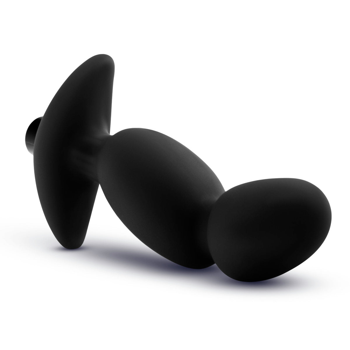Anal Adventures Platinum Prostate Massager 04  Black 6.5-Inch Vibrating Rechargeable Anal Plug