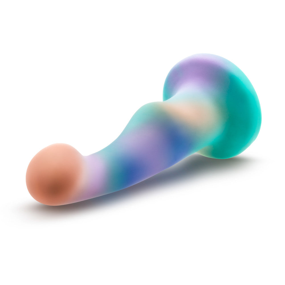 Avant | Opal Dreams: Artisan 6 Inch Curved P-Spot / G-Spot Dildo with Suction Cup Base - Elegantly Made with Smooth Ultrasilk® Purio™ Silicone